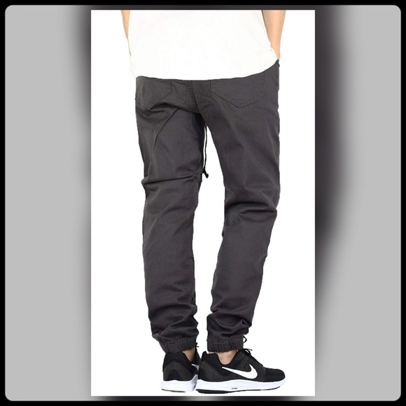 Charcoal Gray Men’s Joggers - Picture 2 of 2